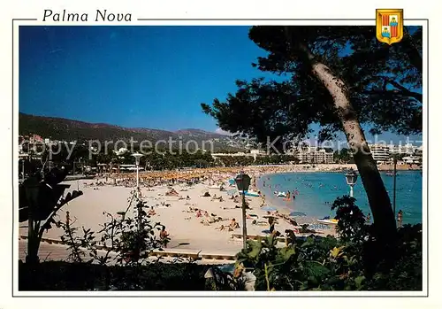 AK / Ansichtskarte Palma_Nova_Mallorca Strand Palma_Nova_Mallorca