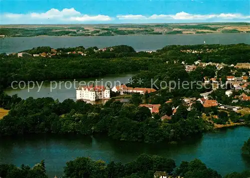 AK / Ansichtskarte Gluecksburg_Ostseebad Wasserschloss Flensburger Foerde Fliegeraufnahme Gluecksburg_Ostseebad