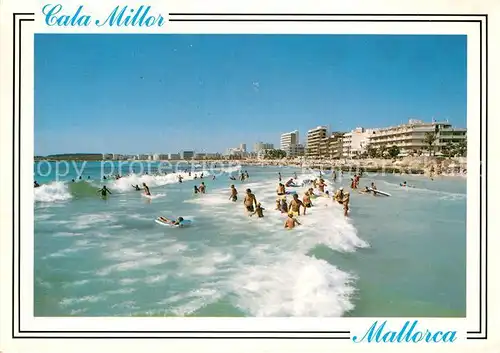 AK / Ansichtskarte Cala_Millor_Mallorca Imagenes de Baleares Playa Strand Cala_Millor_Mallorca