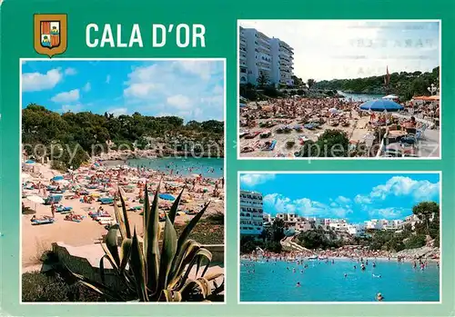 AK / Ansichtskarte Cala_d_Or Strand Hotel Bucht Cala_d_Or