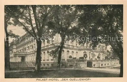 AK / Ansichtskarte Bad_Aachen Palast Hotel Der Quellenhof Bad_Aachen