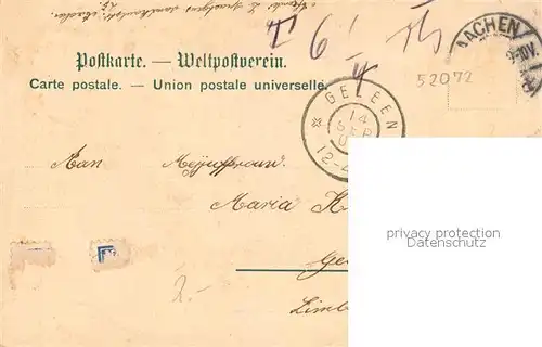 AK / Ansichtskarte Aachen Rathaus Aachen