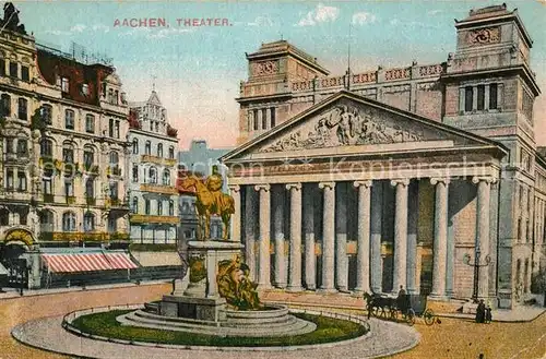 AK / Ansichtskarte Aachen Theater Aachen