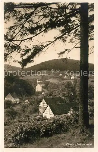 AK / Ansichtskarte Hagen_Westfalen Oberes Selbecketal Hagen_Westfalen