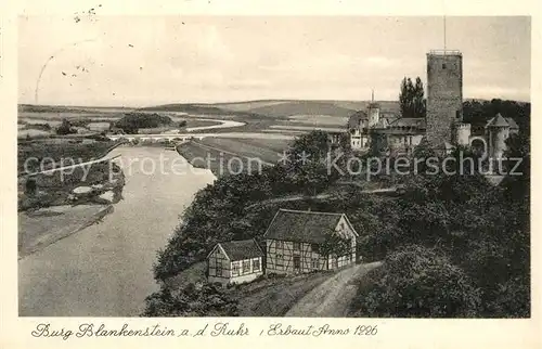 AK / Ansichtskarte Blankenstein_Ruhr Burg Blankenstein Blankenstein_Ruhr