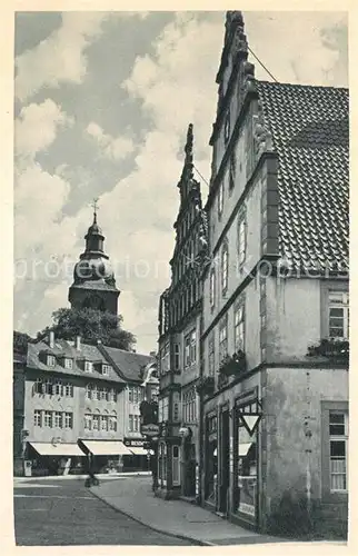 AK / Ansichtskarte Bad_Salzuflen Altstadtmotiv Bad_Salzuflen