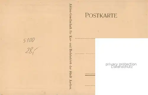 AK / Ansichtskarte Aachen Palast Hotel Der Quellenhof Aachen