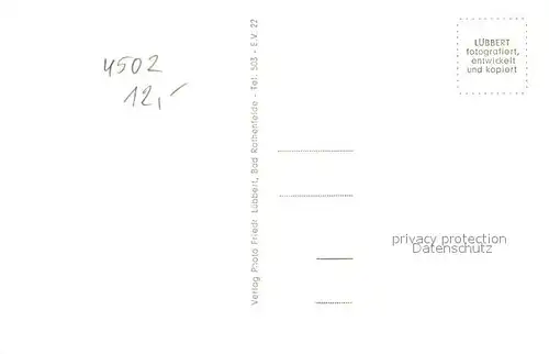 AK / Ansichtskarte Bad_Rothenfelde Kahnteich Bad_Rothenfelde