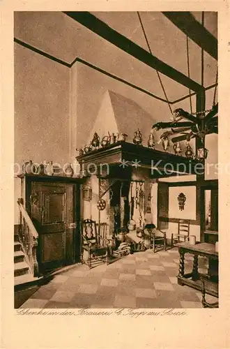 AK / Ansichtskarte Soest_Arnsberg Schenke in der Brauerei Topp Soest_Arnsberg