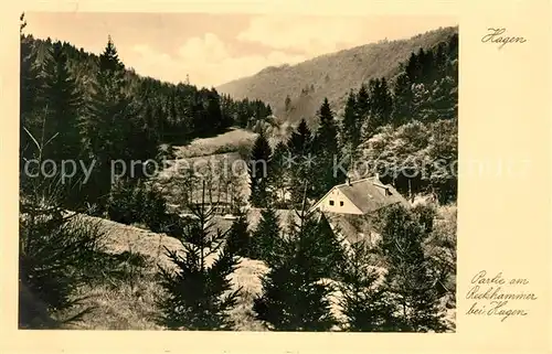AK / Ansichtskarte Hagen_Westfalen Partie am Reckhammer Hagen_Westfalen