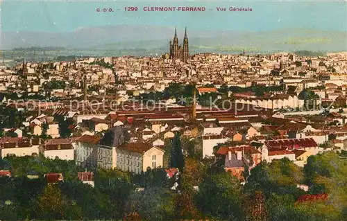 AK / Ansichtskarte Clermont_Ferrand_Puy_de_Dome Vue generale Clermont_Ferrand