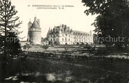 AK / Ansichtskarte Chenonceaux_Indre_et_Loire Le Chateau Chenonceaux_Indre