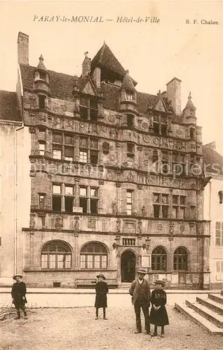 AK / Ansichtskarte Paray le Monial Hotel de Ville Paray le Monial