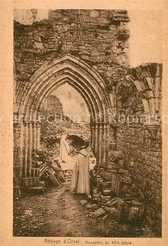 AK / Ansichtskarte Orval_Cher Abbaye dOrval Monastere du XVIe siecle Orval_Cher