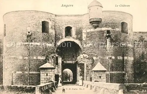 AK / Ansichtskarte Angers Le Chateau Angers