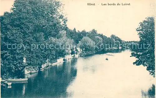 AK / Ansichtskarte Olivet_Loiret Les bords du Loiret Olivet Loiret