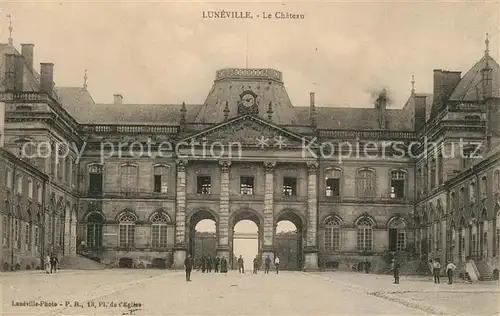 AK / Ansichtskarte Luneville Le Chateau Luneville