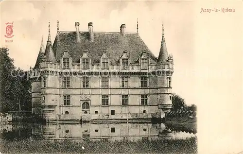 AK / Ansichtskarte Azay le Rideau Chateau Azay le Rideau