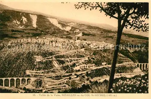 AK / Ansichtskarte Meailles Vu du Col St Michel Meailles
