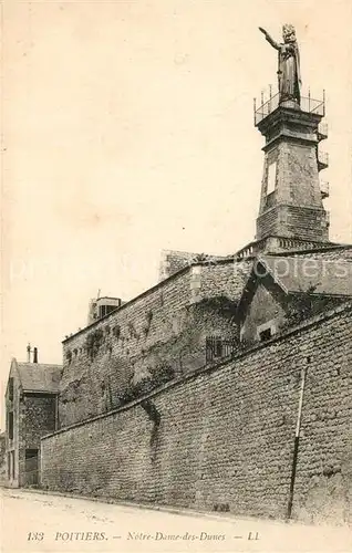 AK / Ansichtskarte Poitiers_Vienne Notre Dame des Dunes Poitiers Vienne