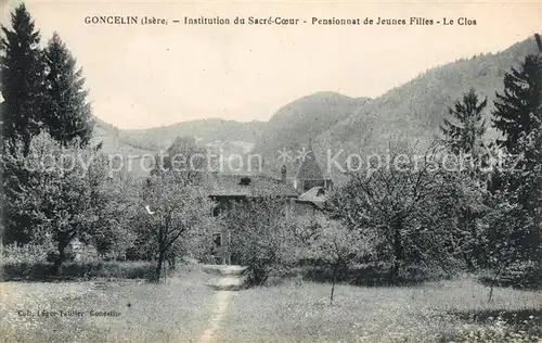 AK / Ansichtskarte Goncelin Instituion du Sacre Coeur Pensionnat de Jeunes Filles Le Clos Goncelin