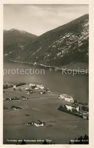 AK / Ansichtskarte Pertisau_Achensee Fliegeraufnahme Pertisau Achensee