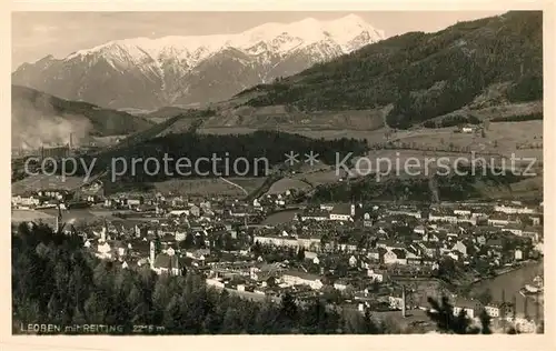 AK / Ansichtskarte Leoben mit Reiting Leoben