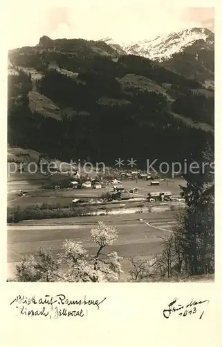 AK / Ansichtskarte Hippach mit Ramsberg Hippach