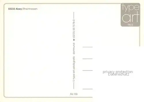 AK / Ansichtskarte Alzey Schloss  Alzey