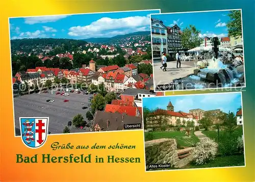 AK / Ansichtskarte Bad_Hersfeld Linggplatz Altes Kloster  Bad_Hersfeld