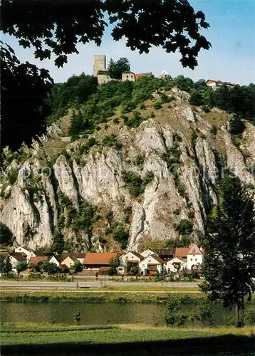 AK / Ansichtskarte Essing Burg Randeck  Essing