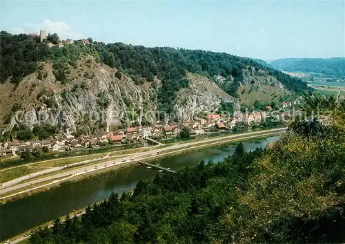 AK / Ansichtskarte Essing Burg Randeck  Essing