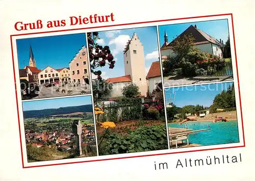 AK / Ansichtskarte Dietfurt_Altmuehl  Dietfurt Altmuehl