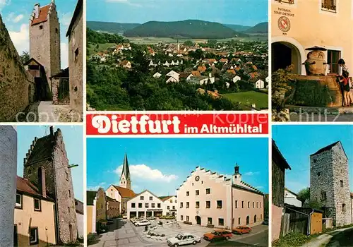 AK / Ansichtskarte Dietfurt_Altmuehl  Dietfurt Altmuehl