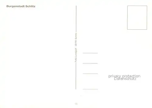 AK / Ansichtskarte Schlitz  Schlitz