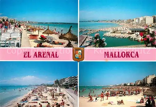 AK / Ansichtskarte El_Arenal_Mallorca Strand Hotels El_Arenal_Mallorca