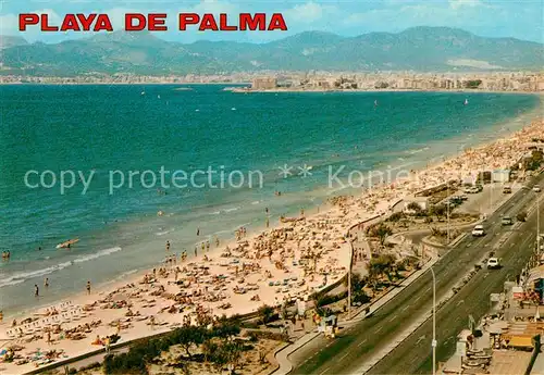 AK / Ansichtskarte Palma_de_Mallorca Playa vista aerea Palma_de_Mallorca
