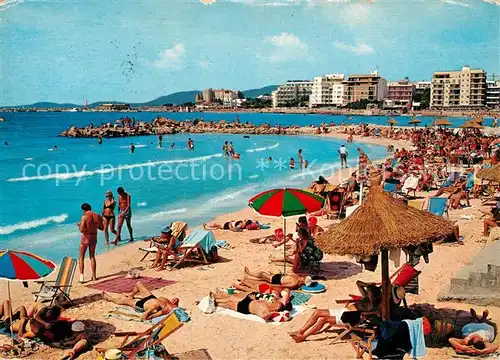 AK / Ansichtskarte Can_Pastilla_Palma_de_Mallorca Playa de Palma Strand Hotels Can_Pastilla