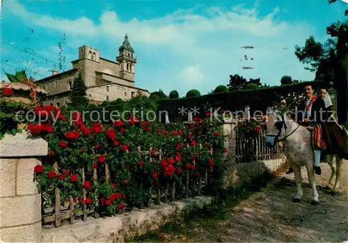 AK / Ansichtskarte Valldemosa Pareja mallorquina Valldemosa