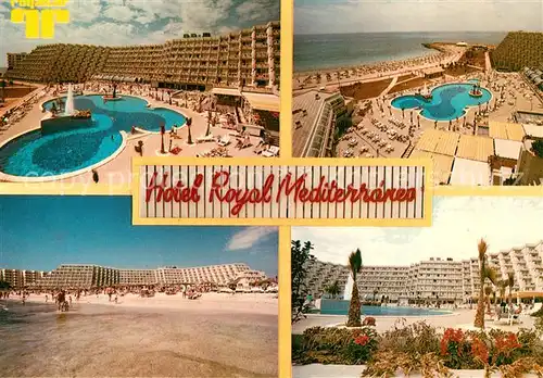 AK / Ansichtskarte S_Illot_Llevant_Mallorca Hotel Royal Mediterraneo Playa de sa Coma S_Illot_Llevant_Mallorca