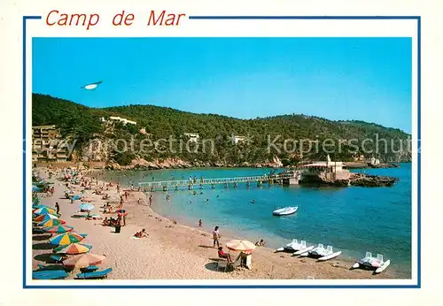 AK / Ansichtskarte Camp_de_Mar Playa Strand Bucht Camp_de_Mar