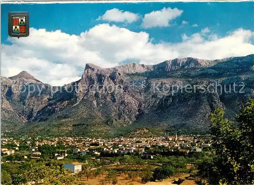 AK / Ansichtskarte Soller_Mallorca Vista general y Puig Mayor Soller_Mallorca