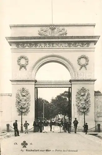 AK / Ansichtskarte Rochefort_sur_Mer Porte de l Arsenal Rochefort_sur_Mer