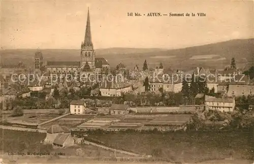 AK / Ansichtskarte Autun Sommet de la Ville Autun