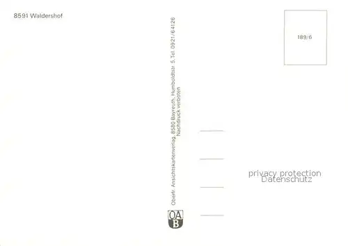 AK / Ansichtskarte Waldershof Ganerbenburg Landschaftspanorama Felsen Waldpartie Wandern Hirsch Waldershof