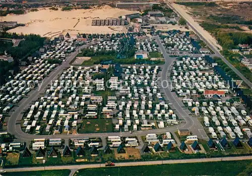 AK / Ansichtskarte Nieuwpoort_West Vlaanderen Fliegeraufnahme Camping Dune Park Nieuwpoort