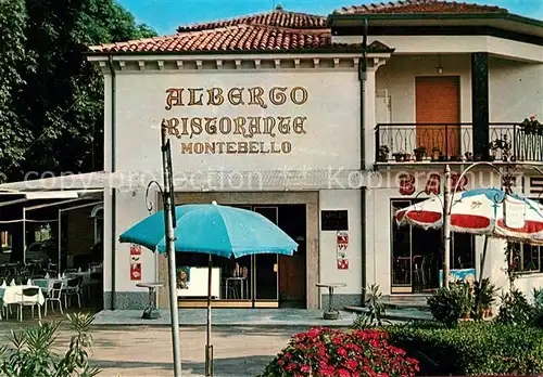 AK / Ansichtskarte Venedig_Venezia Albergo Restaurant Bar Montebello Venedig Venezia