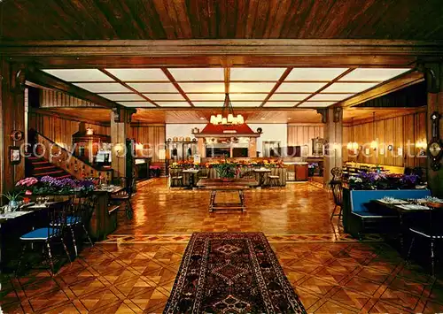 AK / Ansichtskarte Interlaken_BE Jungfrau Grill Stube Grand Hotel Victoria Jungfrau Interlaken_BE