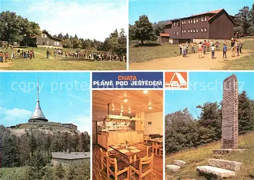 AK / Ansichtskarte Plane Hote Jested Chata Plane