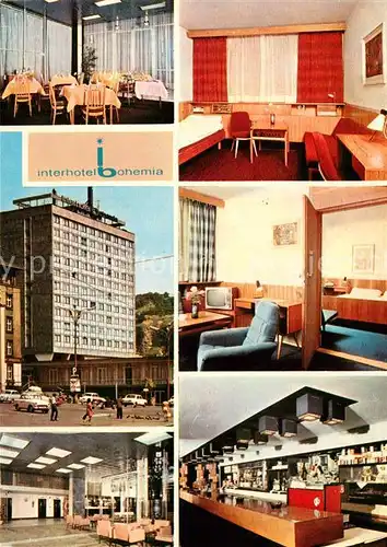 AK / Ansichtskarte Usti_nad_Labem Interhotel Bohemia Usti_nad_Labem